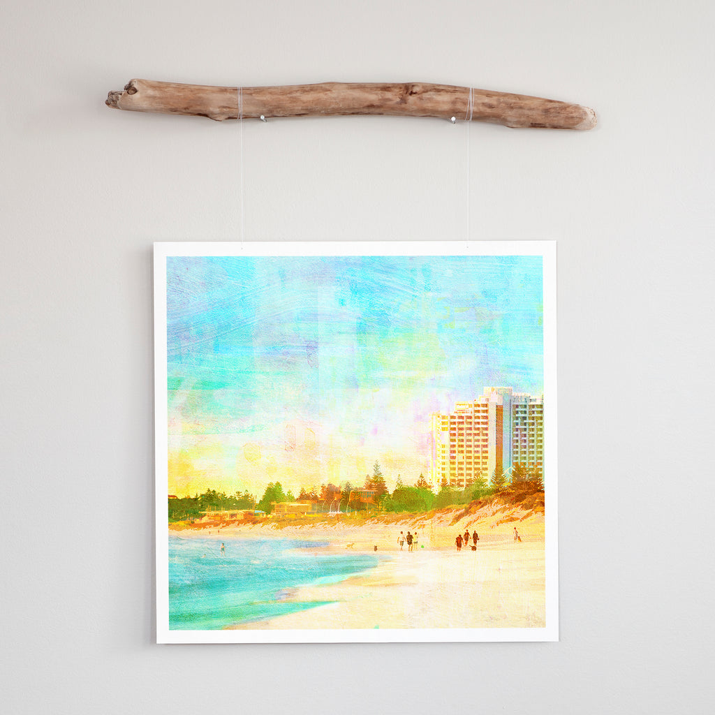 Scarborough Beach Art Print - Braw Paper Co