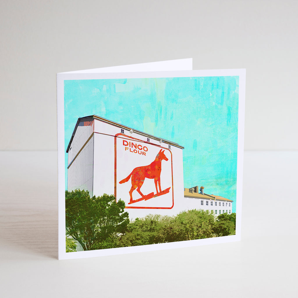 Dingo Flour Sign Notecard