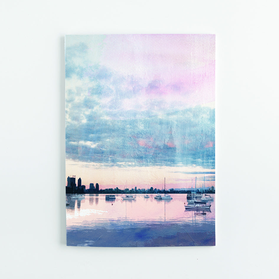 A5 Journal - Dusk at Matilda Bay (seconds)