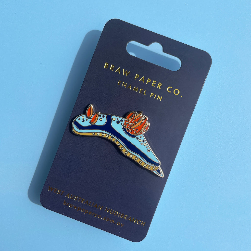 West Australian Nudibranch Enamel Pin