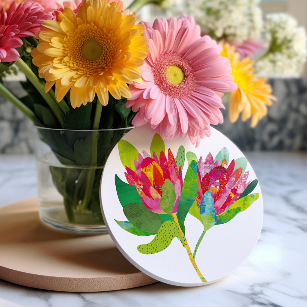 Proteas Ceramic Coaster
