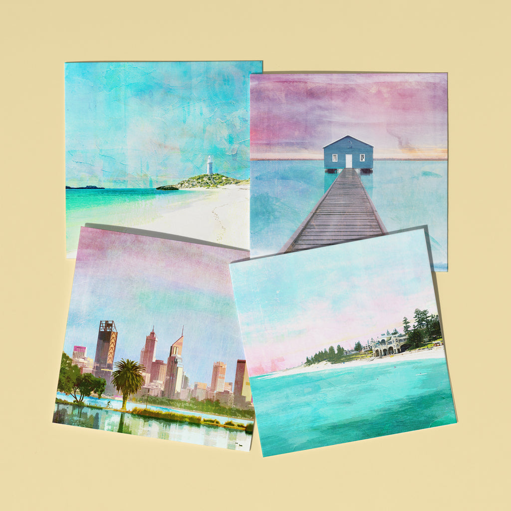 Perth Mini Card Set of 8