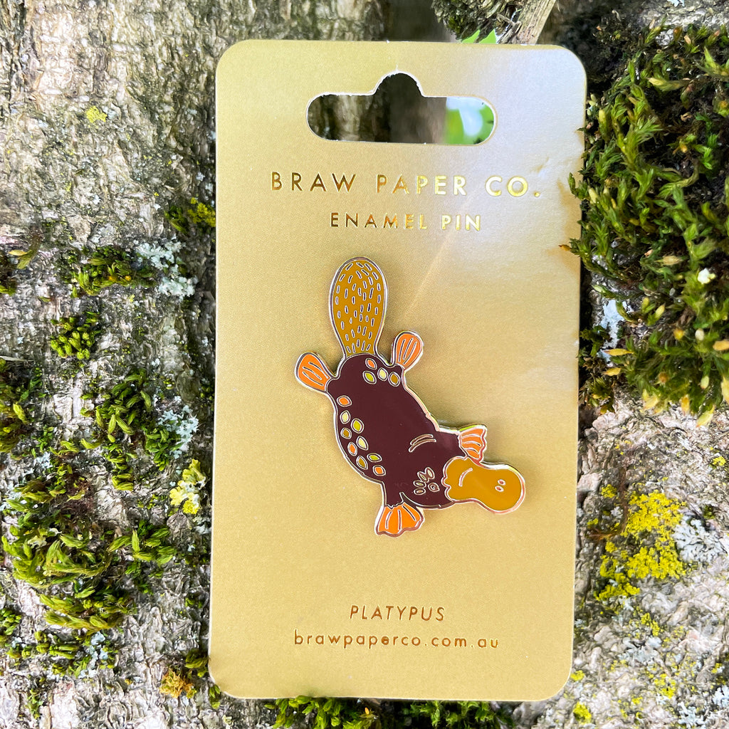 Platypus Enamel Pin