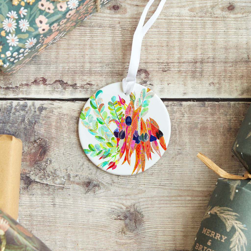 Sturt's Desert Pea - Keramik Ornament