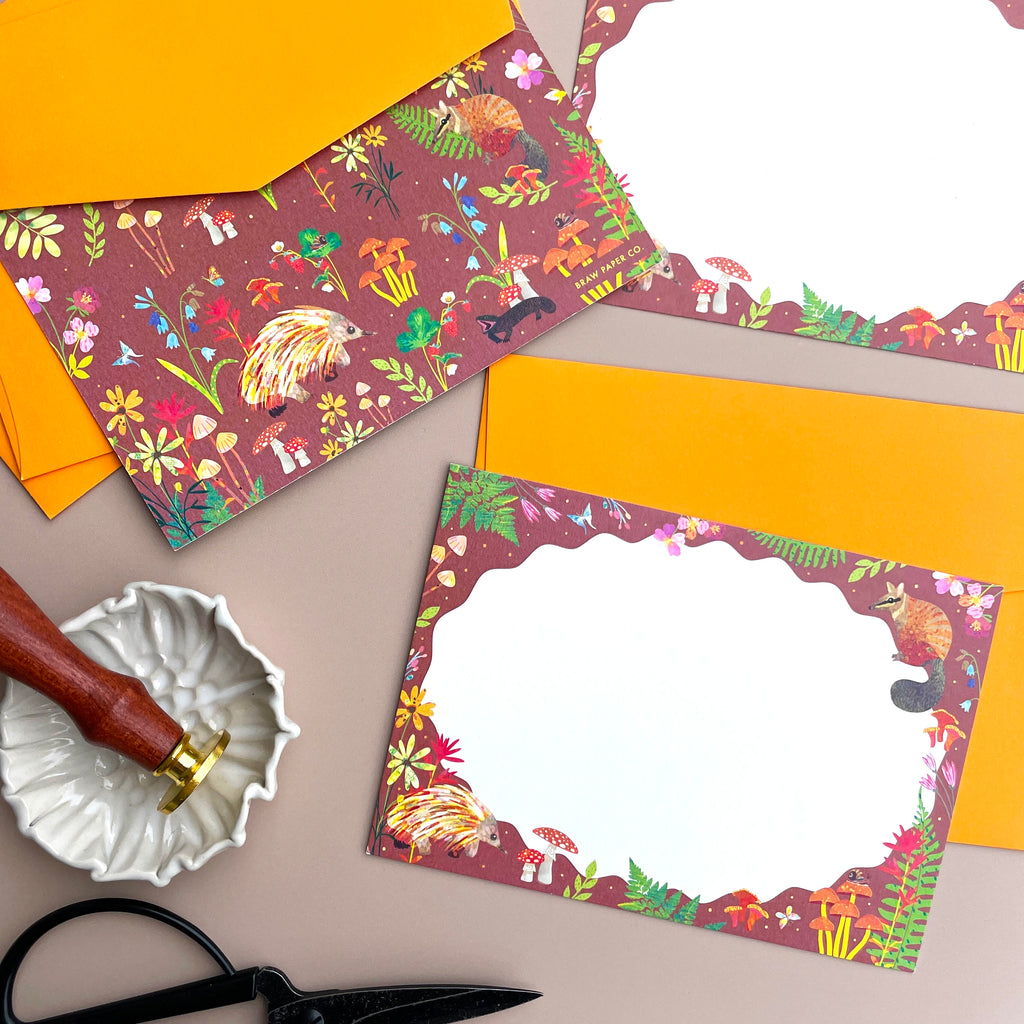 Native Woodland Notecards | Set of 4