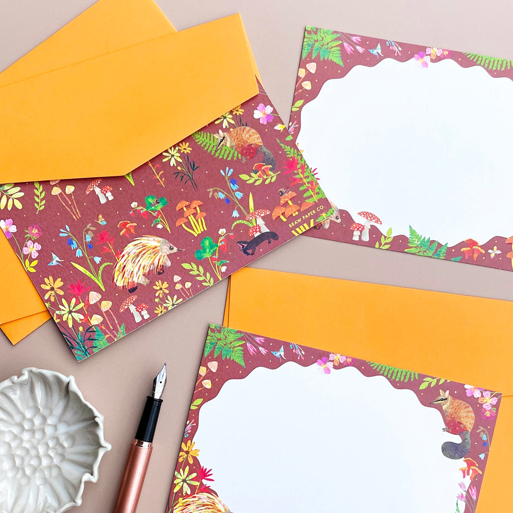 Native Woodland Notecards | Set of 4