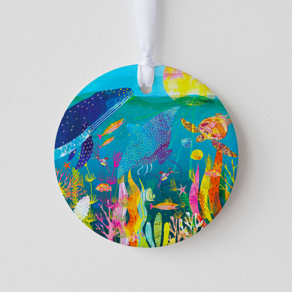 Under the Sea Ceramic Ornament - Seconds