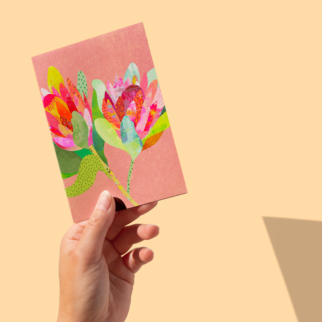 Protea A6 Notecard