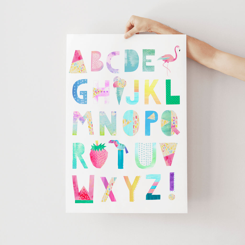 ABC Nursery A3 Art Print