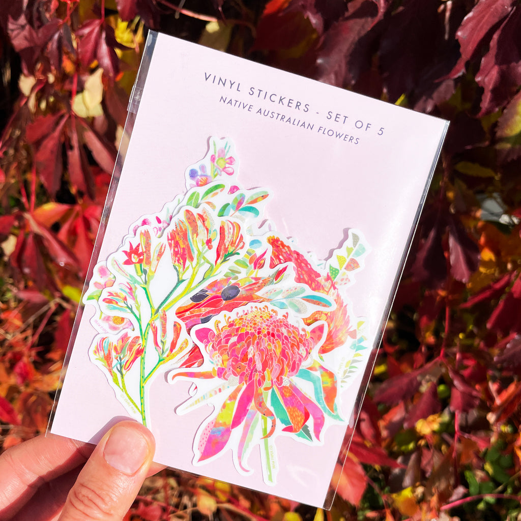 Native Flora - Vinyl Sticker Set