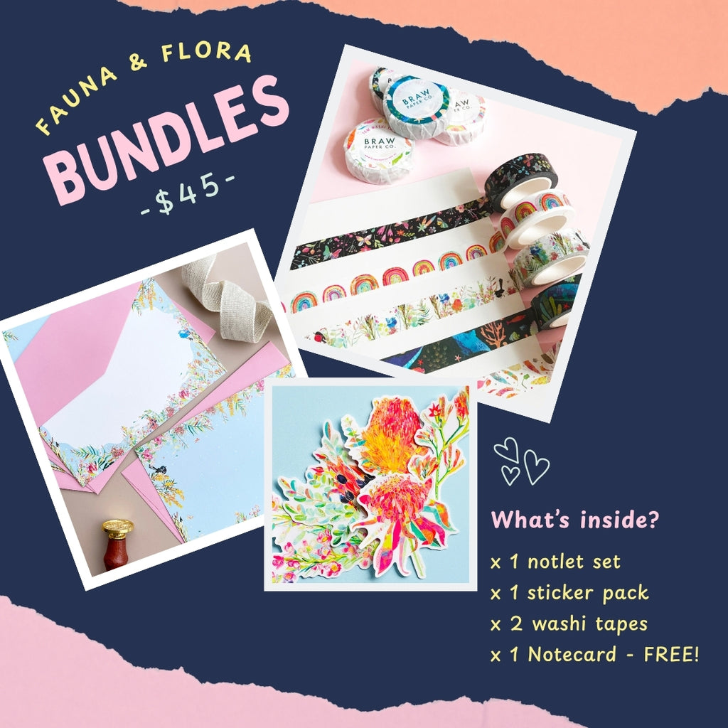 Native Bird & Flora Bundle - Stationery
