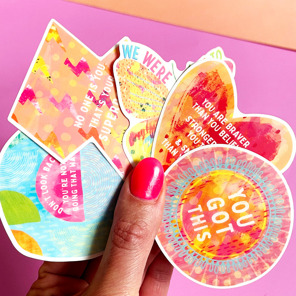 Vinyl Sticker Packs - Mix & Match Set of 6