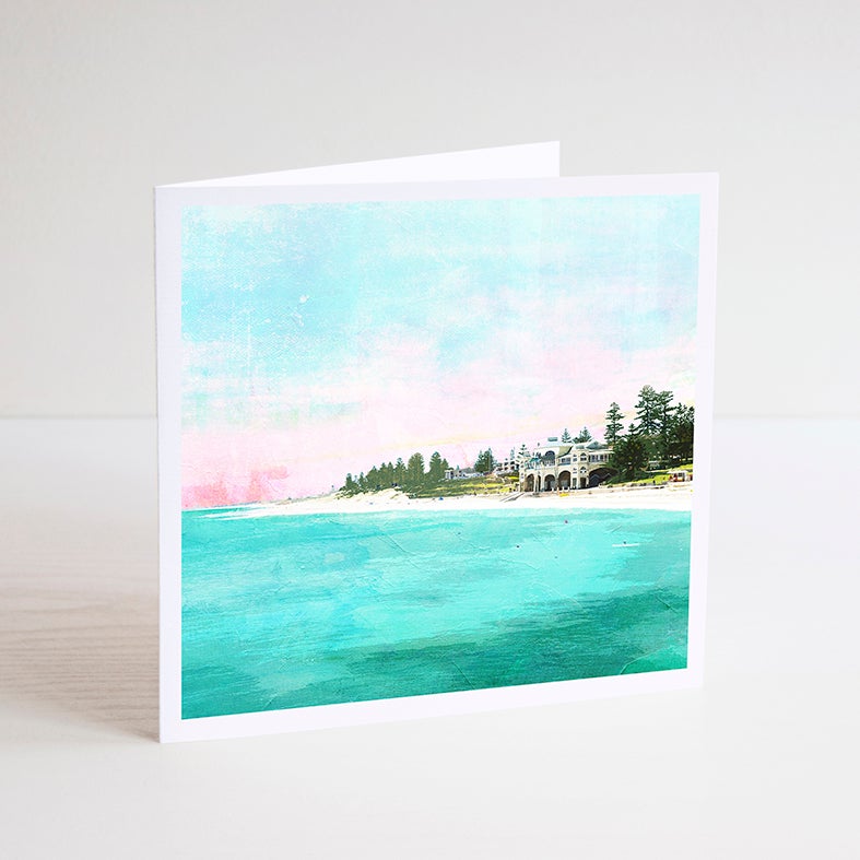 Australian Land & Seascape Cards x 4 - Braw Paper Co
