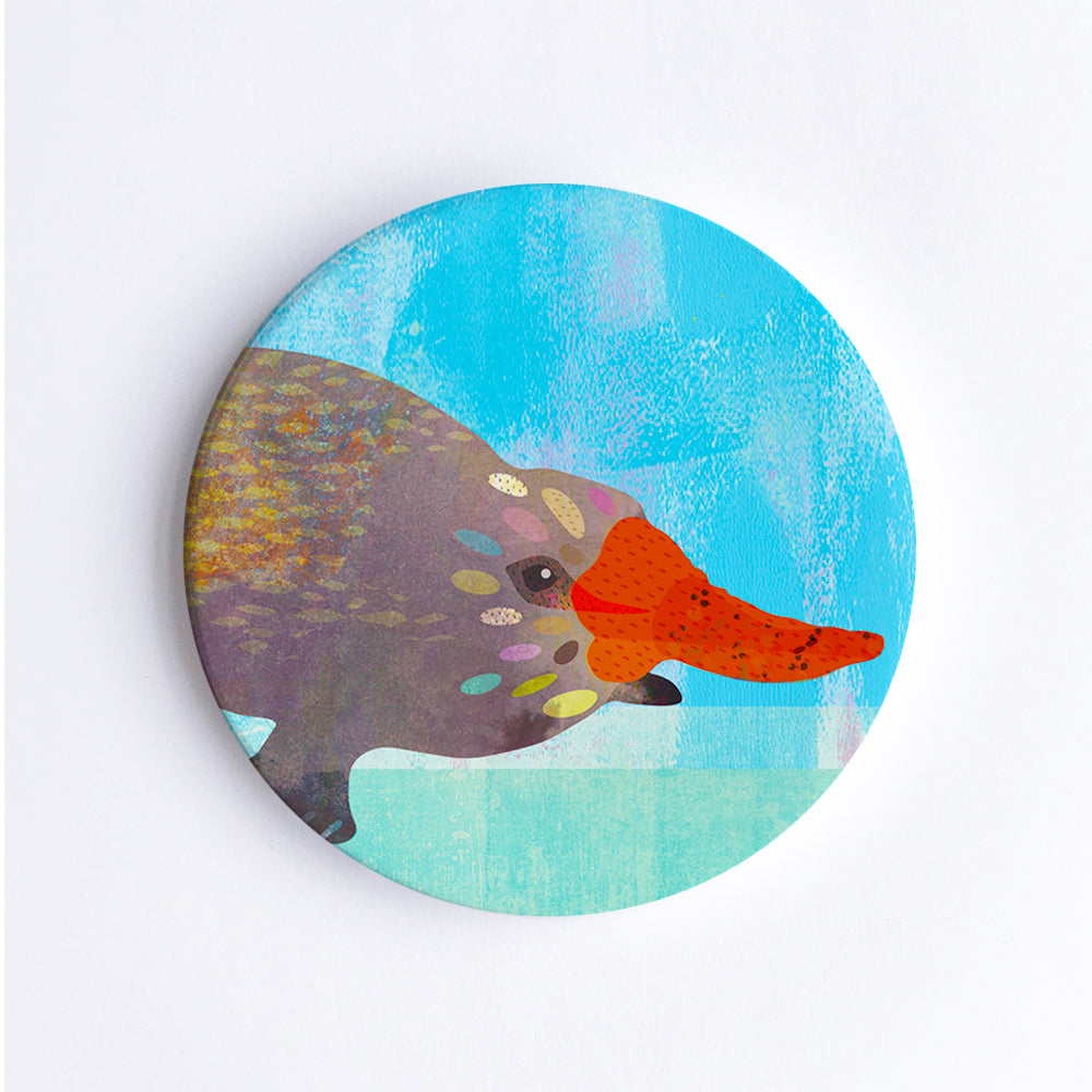 Platypus Ceramic Coaster - Braw Paper Co