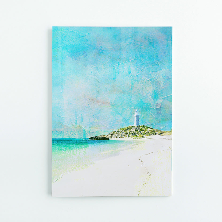 Pinky Beach, Rottnest Island A5 Journal - Braw Paper Co