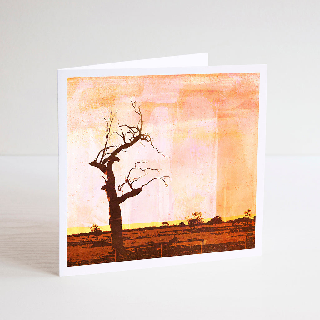 Scorched Earth Notecard - Braw Paper Co