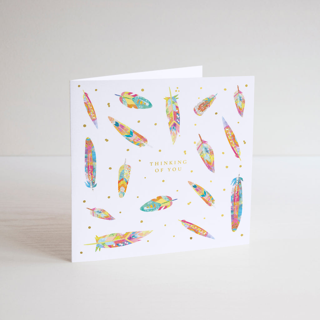 Thinking of You Greetings Card - Braw Paper Co