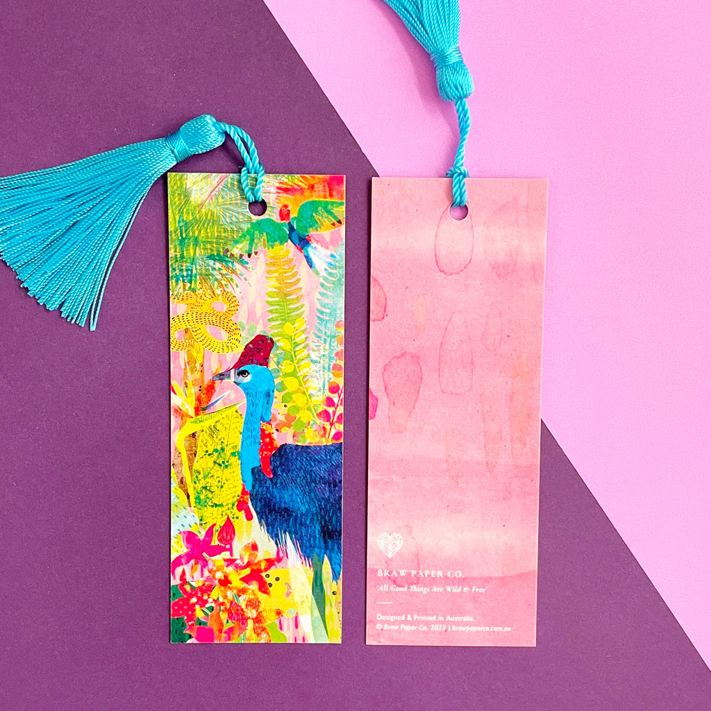 'All Good Things Are Wild and Free' Bookmark - Braw Paper Co