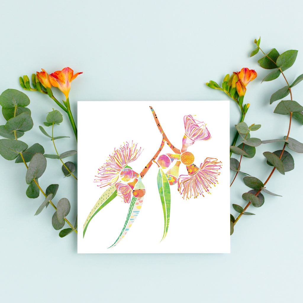 Gum Blossoms Art Print - Braw Paper Co