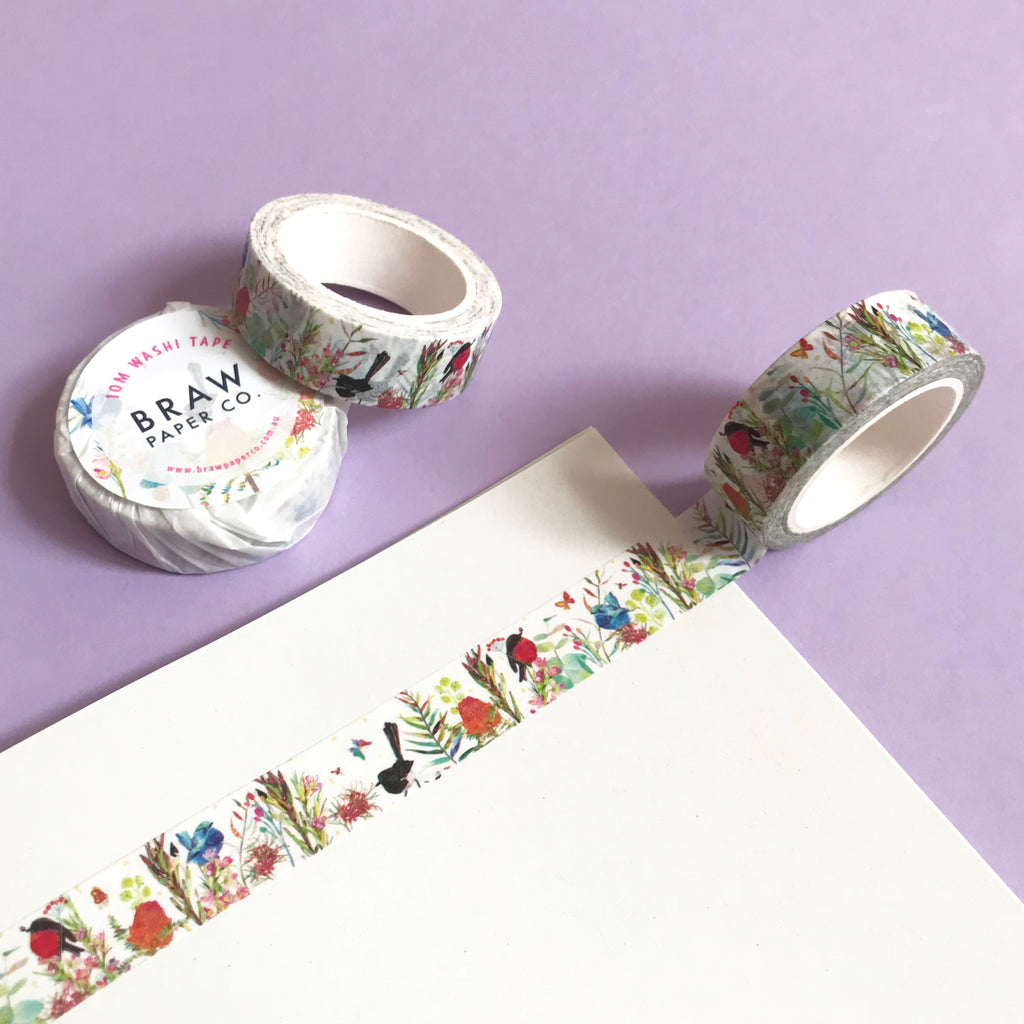 Native Garden Washi Tape - Braw Paper Co