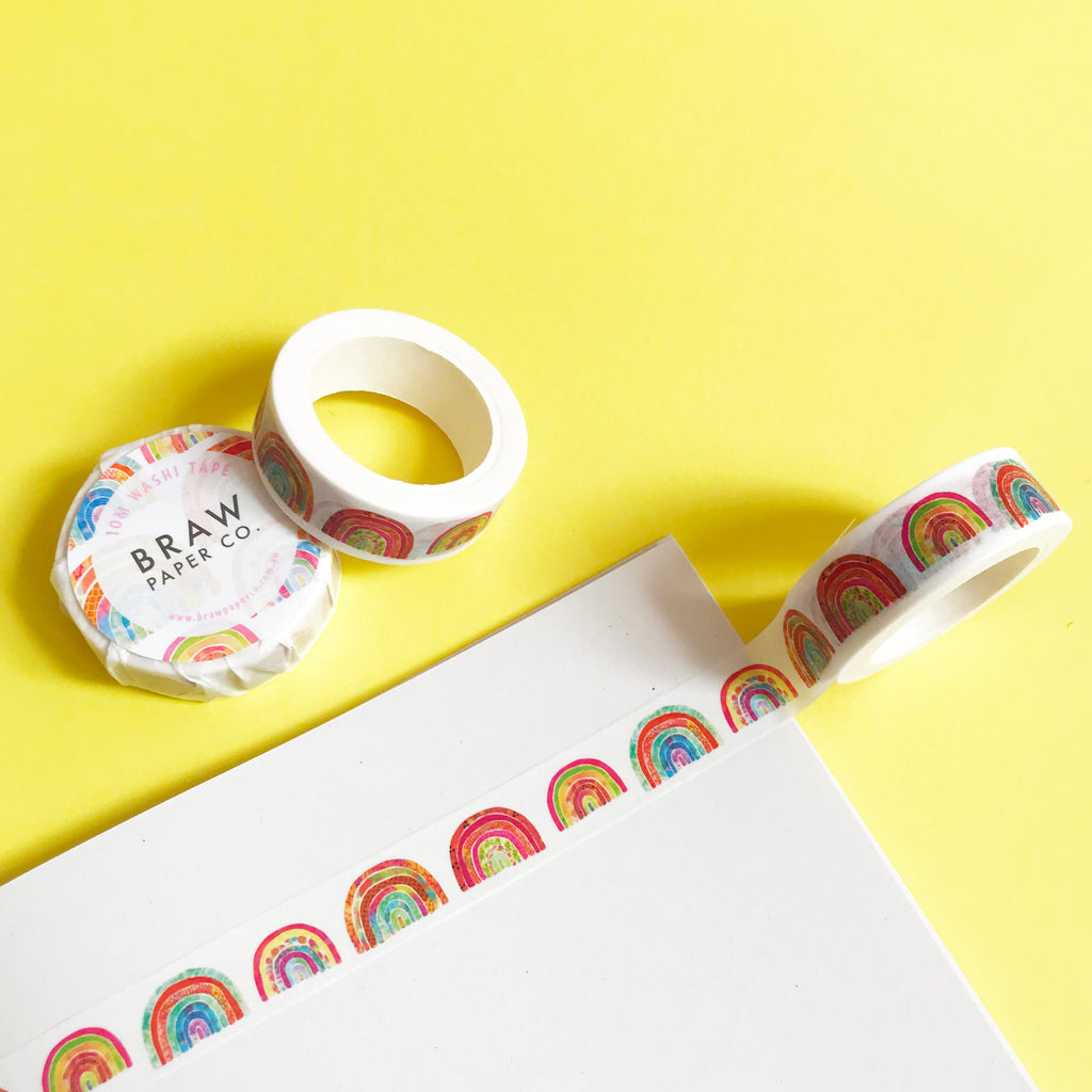 Rainbow Washi Tape - Braw Paper Co