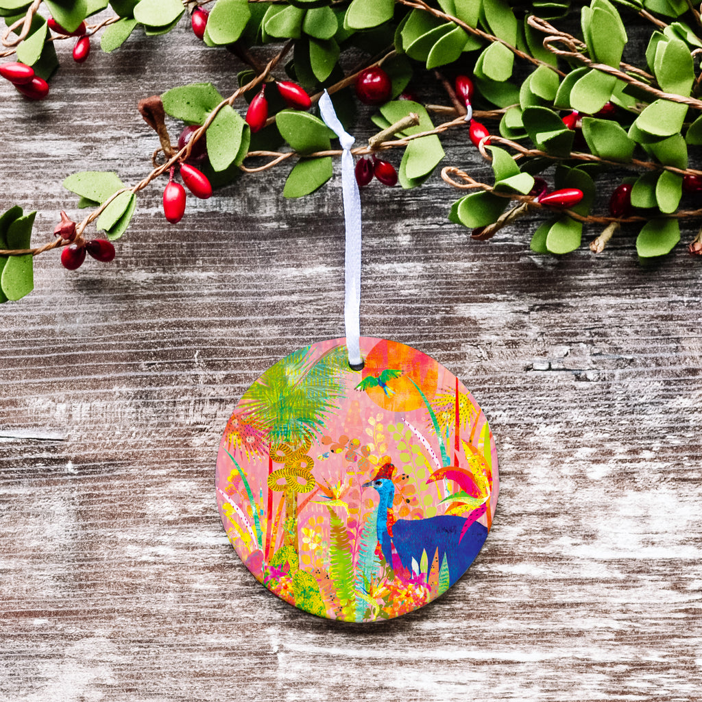 All Good Things Are Wild and Free - Ceramic Ornament - Braw Paper Co