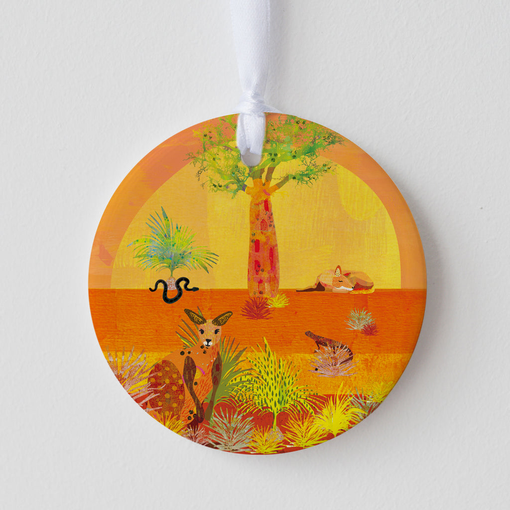 Explore Explore Until There is Nothing More - Ceramic Decoration - Braw Paper Co