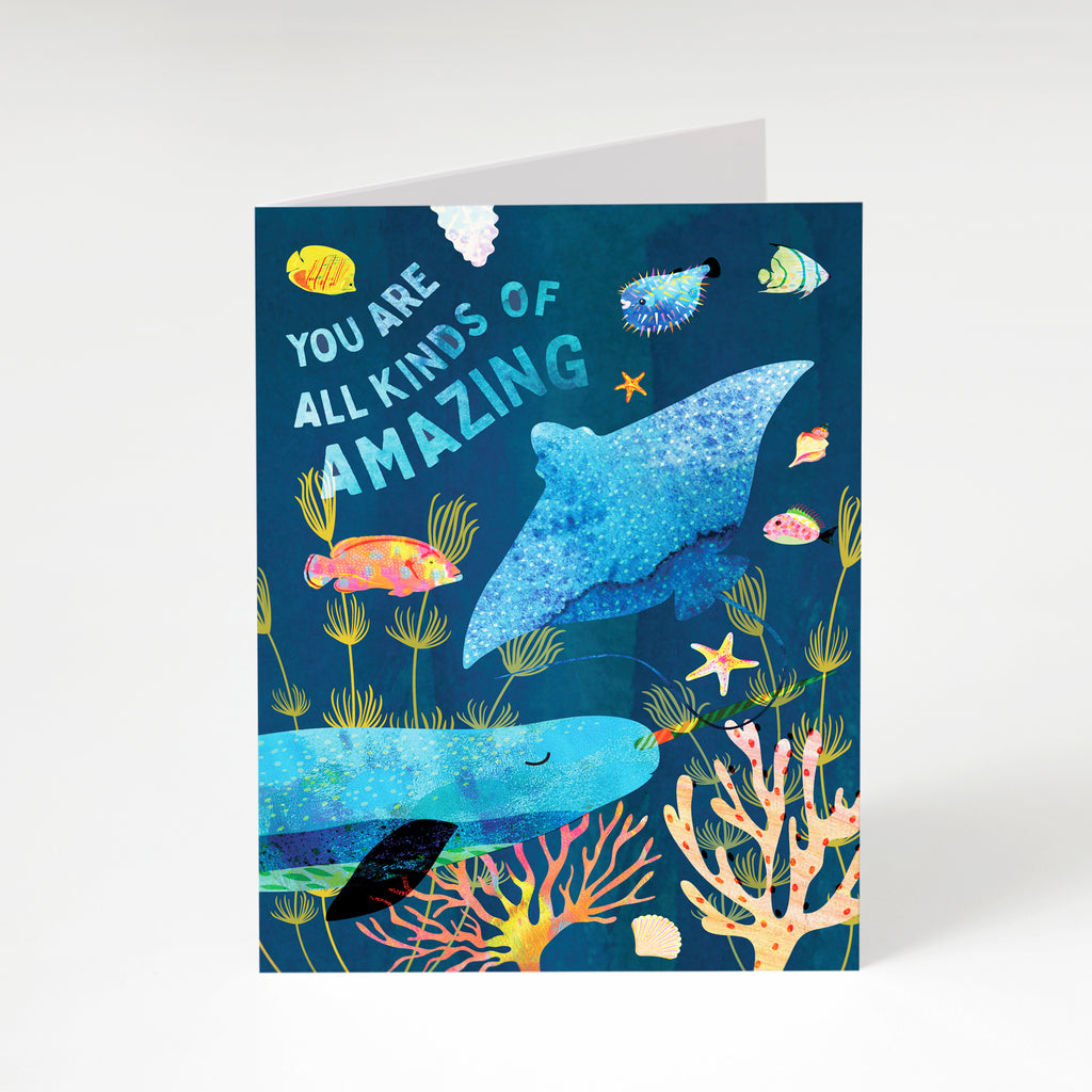 You Are All Kinds of Amazing - A6 Greetings Card - Braw Paper Co
