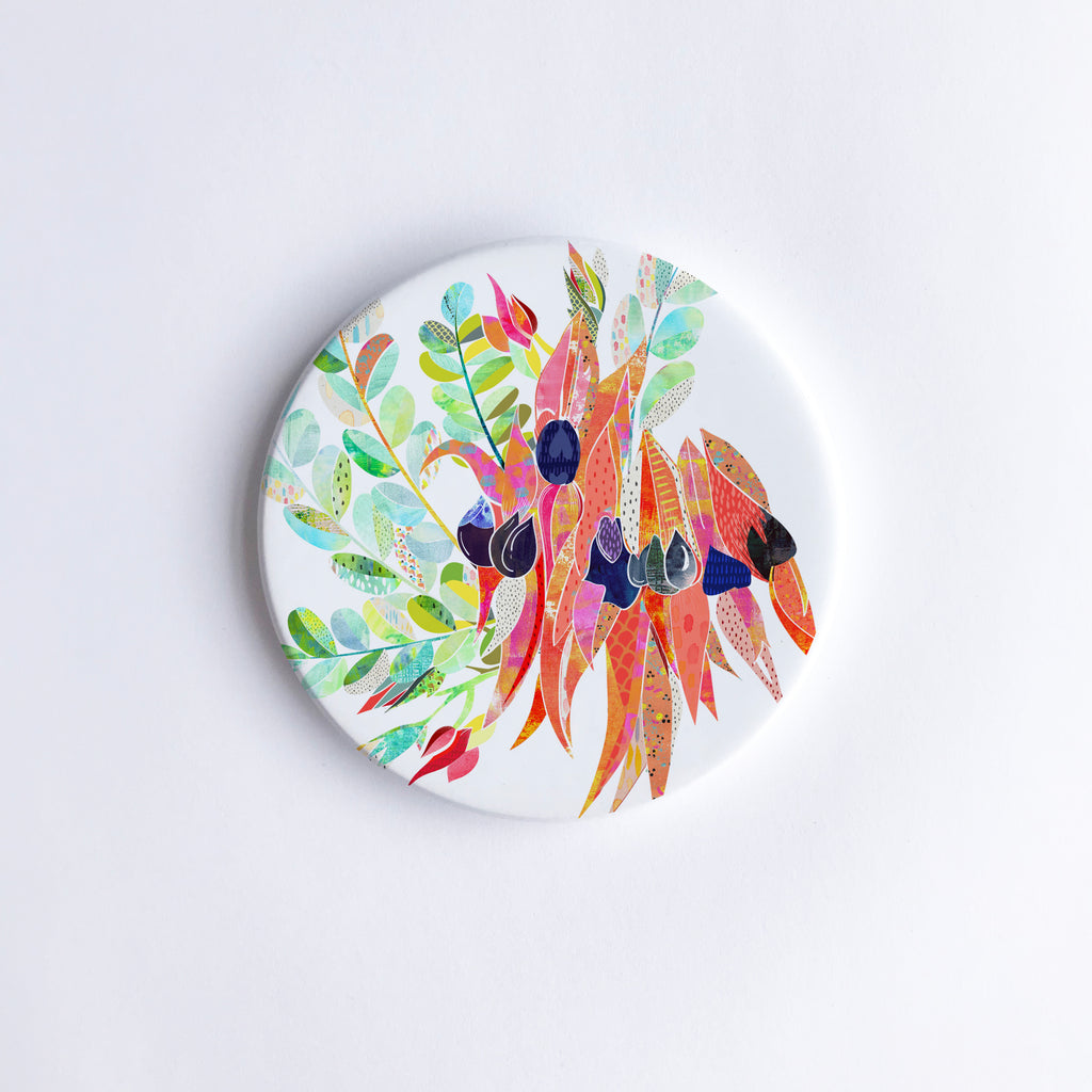 Australian Natives Multi-Buy Ceramic Coasters x 8 - Braw Paper Co